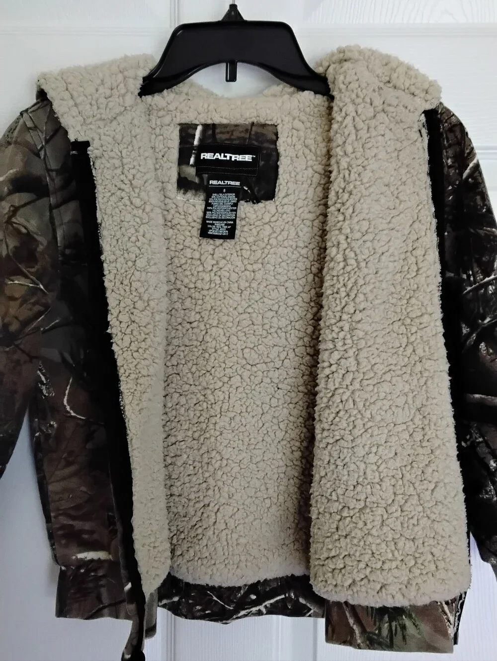 Realtree warm hooded